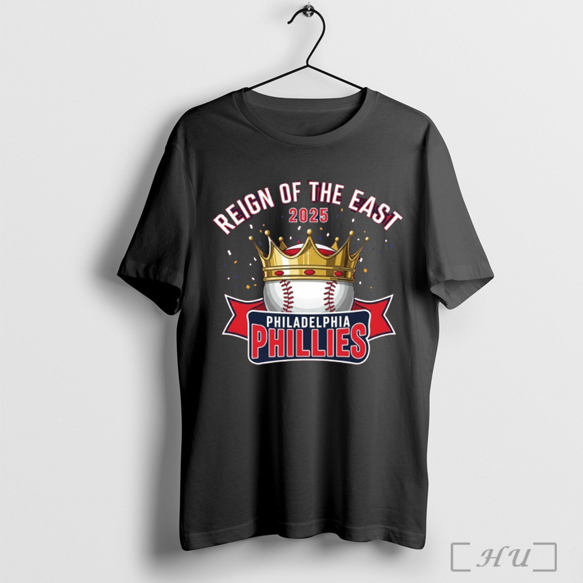 Officials Reign Of The East 2025 Philadelphia Phillies T Shirt