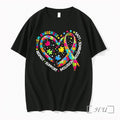Officials Respect Support Autism Awareness Heart