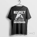 Officials Respect The Groundhog Funny Woodchuck T-Shirts, Hoodie, Sweatshirt | AU01DripNestTees.com