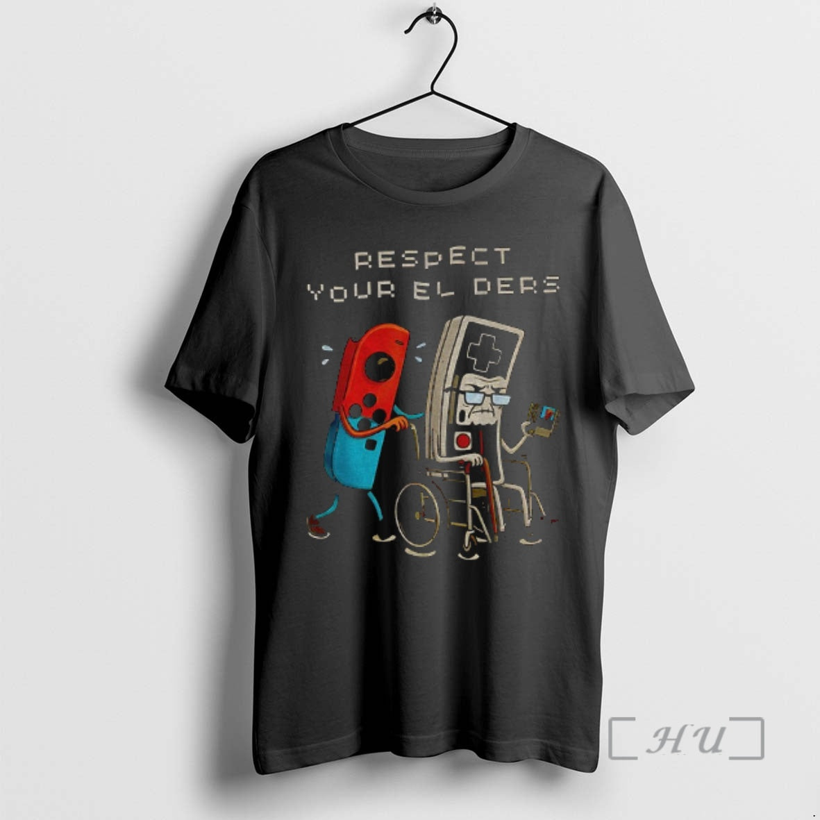 Officials Respect Your Elders Retro Gaming Funny T-Shirts, Hoodie, Sweatshirt | AU01DripNestTees.com