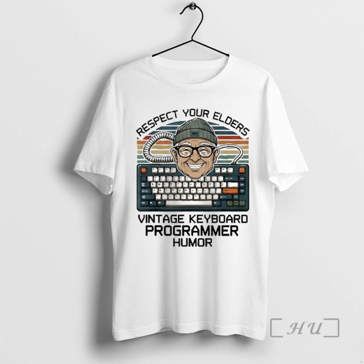 Officials Respect Your Elders Vintage Keyboard Programmer Humor T-Shirts, Hoodie, Sweatshirt | AU01DripNestTees.com
