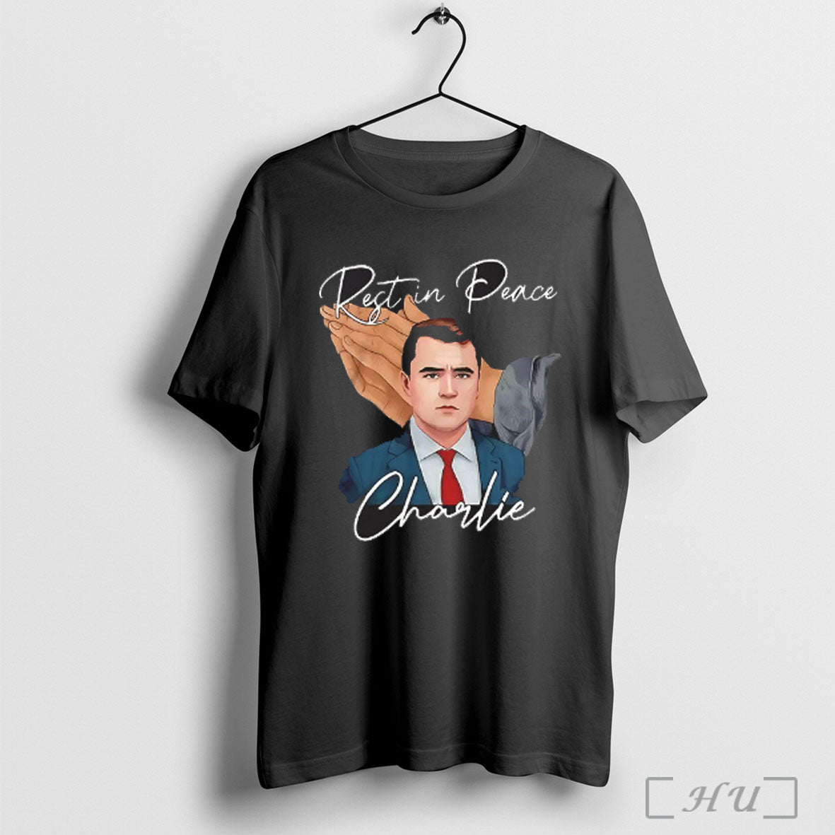 Officials Rest In Peace Charlie Kirk Prayer V Neck T Shirt