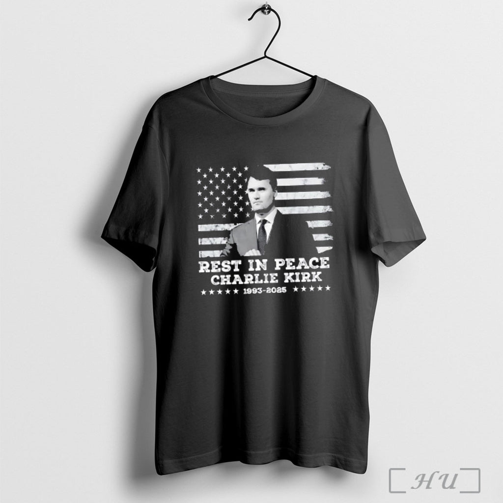 Officials Rest In Peace Charlie Kirk Memorial Tribute 1993 2025 T Shirt