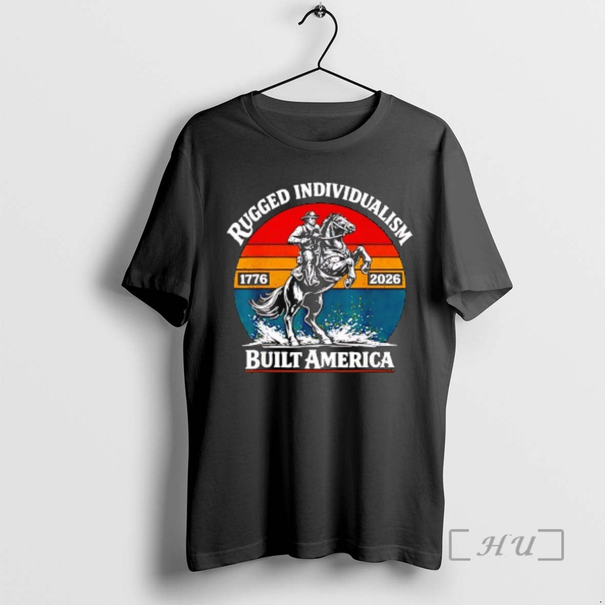 Officials Retro Vintage Usa Flag Rugged Individualism Patriotic T-Shirts, Hoodie, Sweatshirt | AU01DripNestTees.com