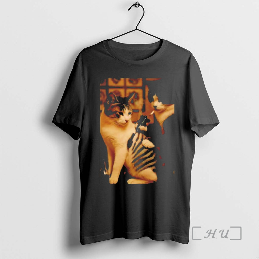 Officials Retro Cat Tattoo Meme T-Shirts, Hoodie, Sweatshirt | AU01DripNestTees.com