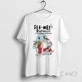 Officials Retrokid Pee Wees Playhouse Christmas Circle White T-Shirts, Hoodie, Sweatshirt | AU01DripNestTees.com