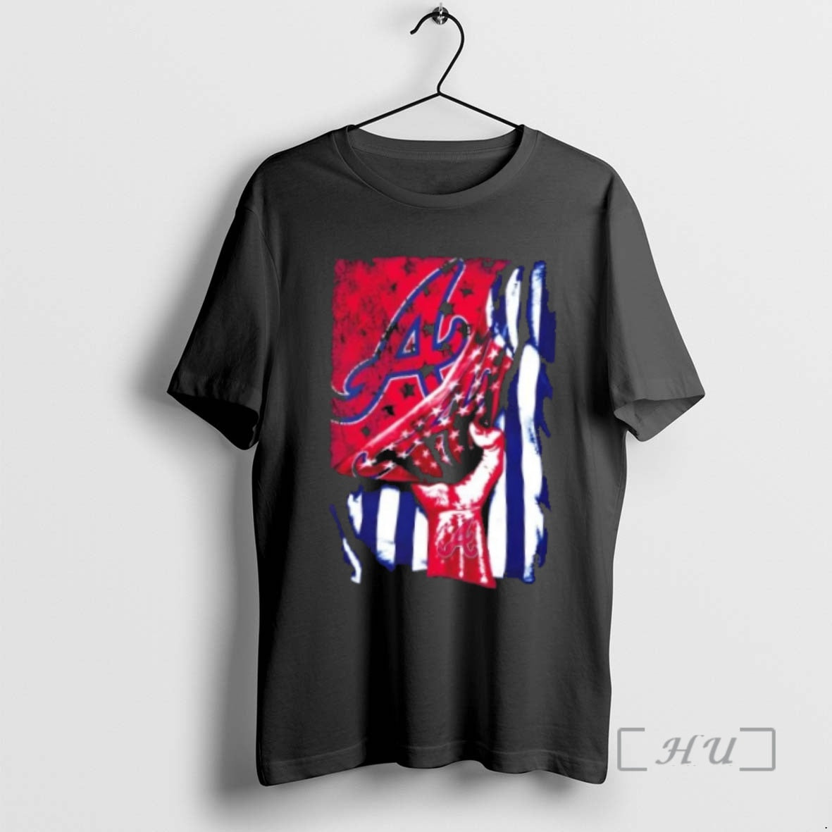 Officials Revealing The Glory Atlanta Braves X Usa Flag T-Shirts, Hoodie, Sweatshirt | AU01DripNestTees.com