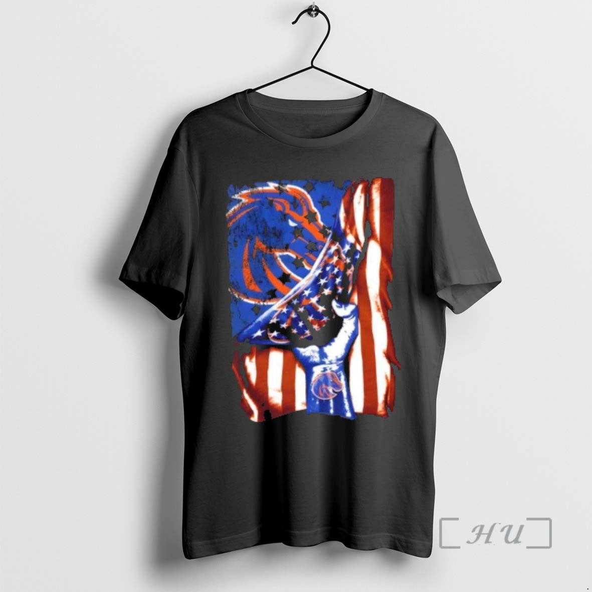 Officials Revealing The Glory Boise State Broncos X Usa Flag T-Shirts, Hoodie, Sweatshirt | AU01DripNestTees.com
