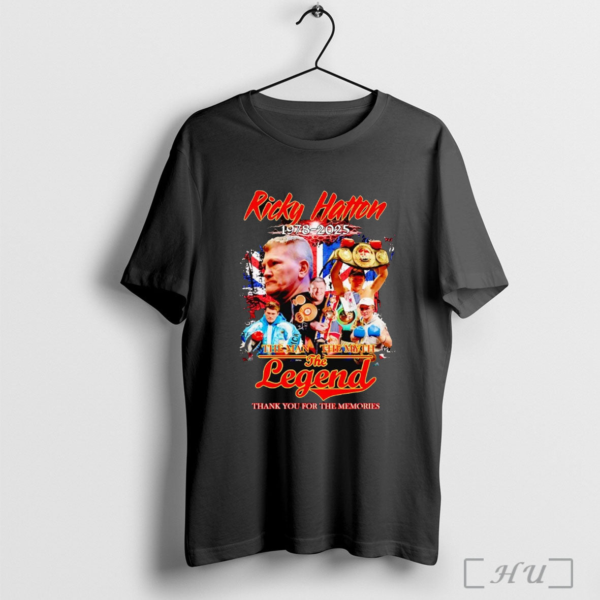 Officials Ricky Hatton The Man The Myth The Legend T Shirt