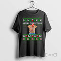 Officials Rob Dunphy Santa Merry Xmas Ugly Christmas Ornaments T-Shirts, Hoodie, Sweatshirt | AU01DripNestTees.com