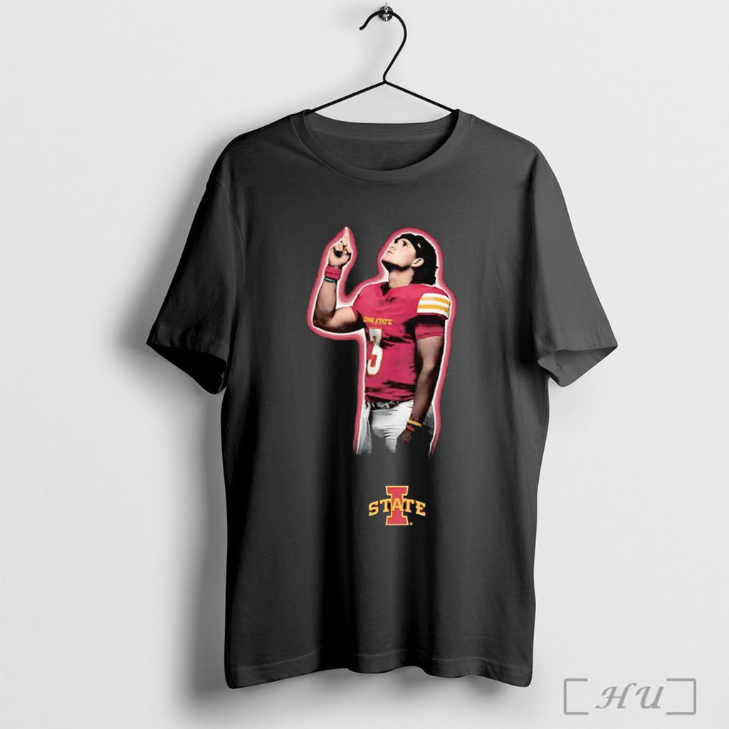 Officials Rocco Becht Portrait Iowa State Cyclones T Shirt