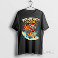 Officials Rollin Into 2026 Raccoon Dumpster Fire 2025 New Year T-Shirts, Hoodie, Sweatshirt | AU01DripNestTees.com