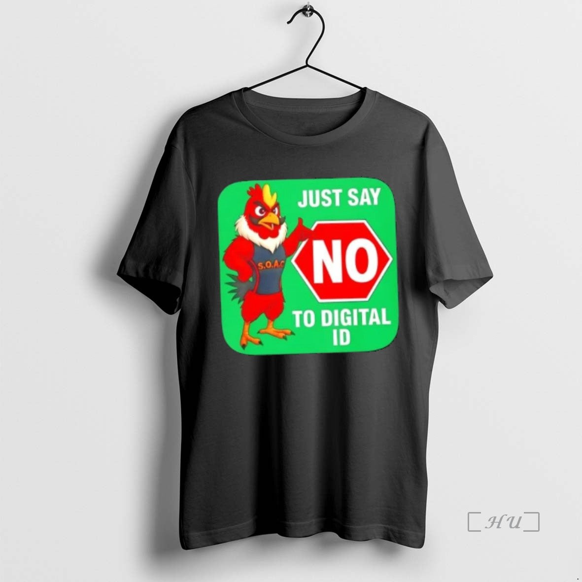 Officials Rooster Just Say No To Digital Id T-Shirts, Hoodie, Sweatshirt | AU01DripNestTees.com