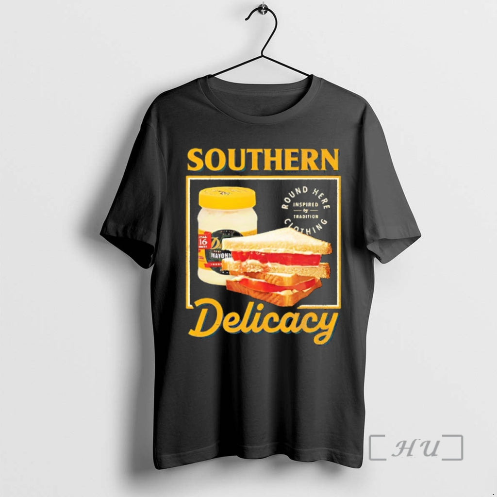 Officials Round Here Clothing Inspired By Tradition Southern Delicacy Sandwick Tomato Premium T Shirts Sweater Hoodie,...