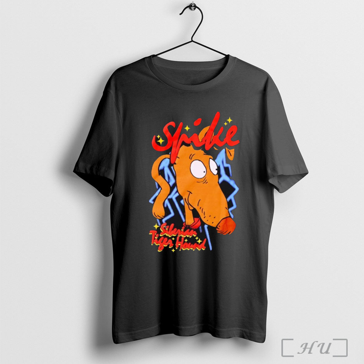 Officials Rugrats Spike Puff Print T Shirt