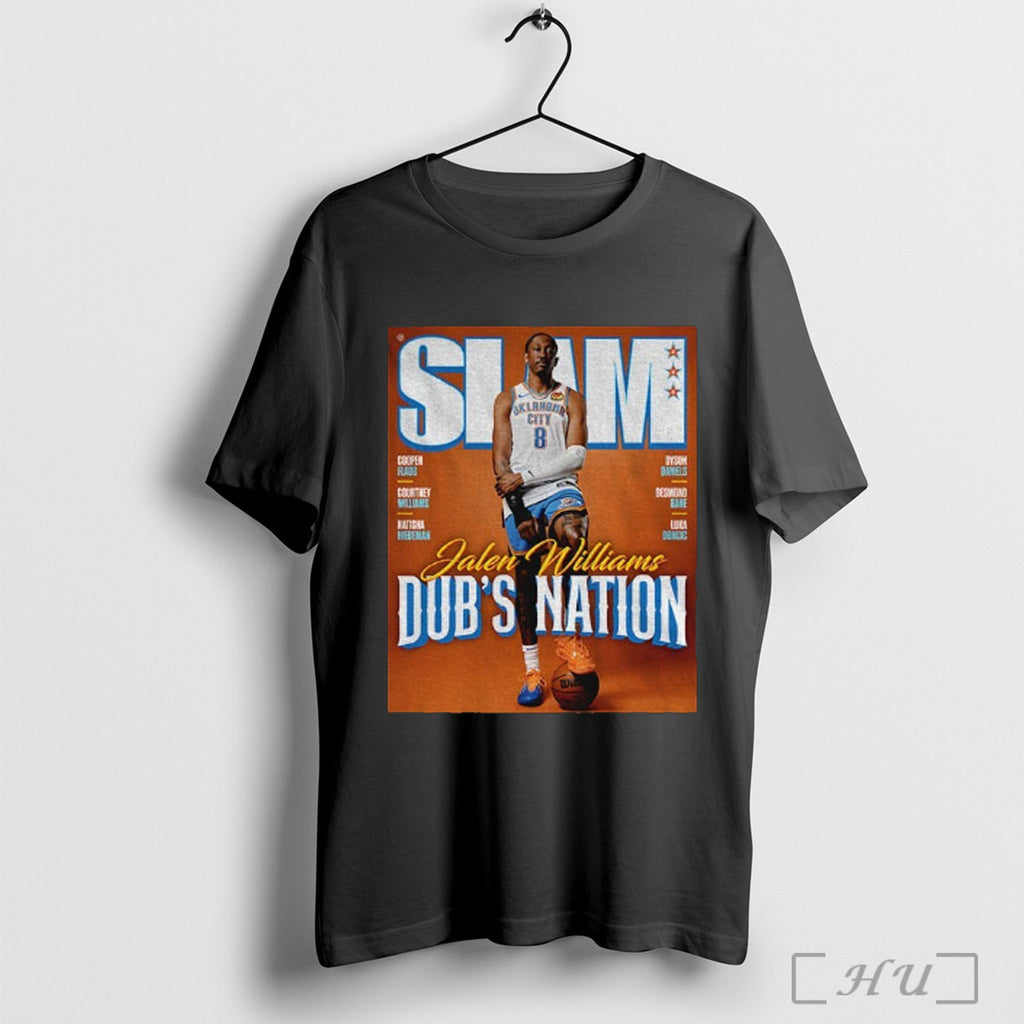 Officials Slam Jalen Williams Oklahoma City Thunder Basketball Dubs Nation Nba T Shirt