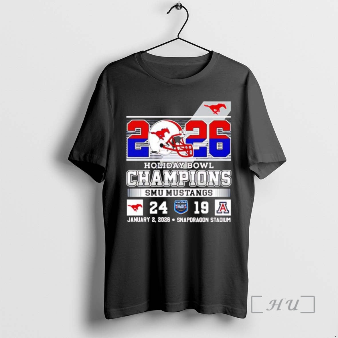 Officials Smu Mustangs Beat Arizona Wildcats 2026 Holiday Bowl Champions T-Shirts, Hoodie, Sweatshirt | AU01DripNestTees.com