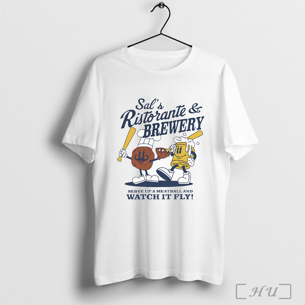 Officials Sal Frelick Sals Ristorante And Brewery Summer Cartoon T Shirt