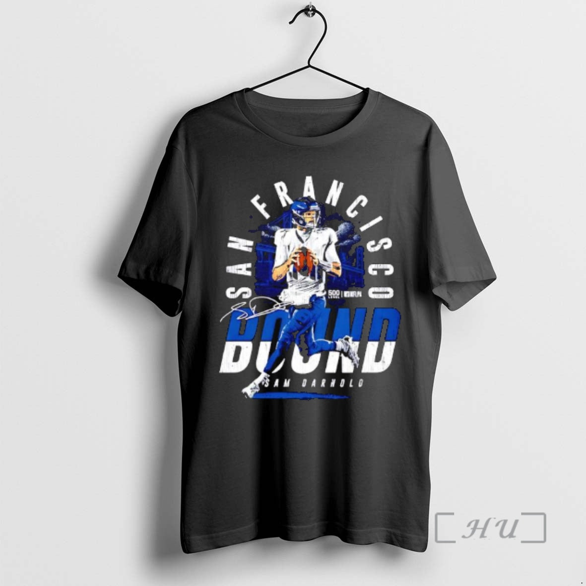 Officials Sam Darnold Seattle San Francisco Bound Signature T-Shirts, Hoodie, Sweatshirt | AU01DripNestTees.com