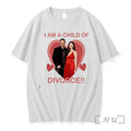 Officials Sam Heughan And Caitriona Balfe I Am A Child Of Divorce Premium T Shirts