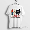 Officials Same Shit Different Costume Abolish Ice Caricature Woman T-Shirts, Hoodie, Sweatshirt | AU01DripNestTees.com