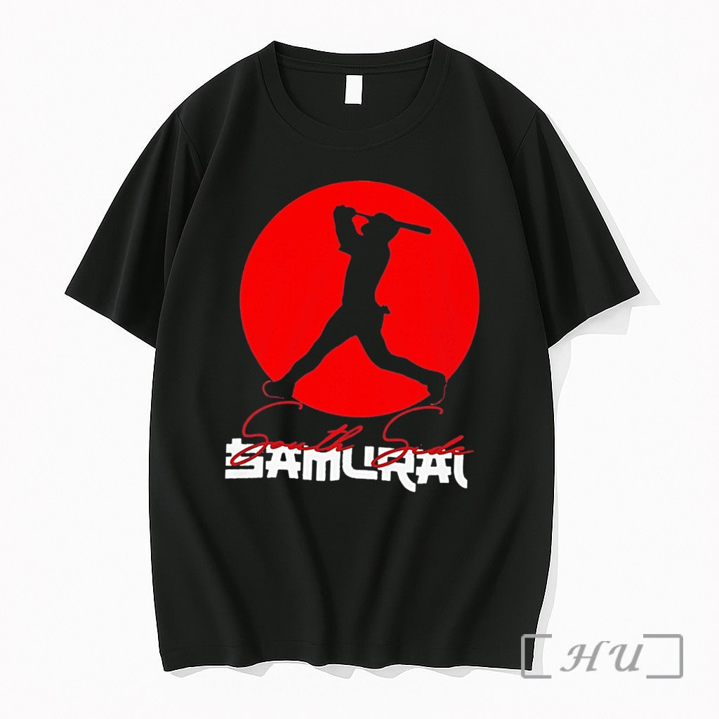Officials Samurai Baseball Player Silhouette Tee
