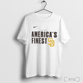 Officials San Diego Padres Americas Finest 2025 Mlb Postseason T Shirt