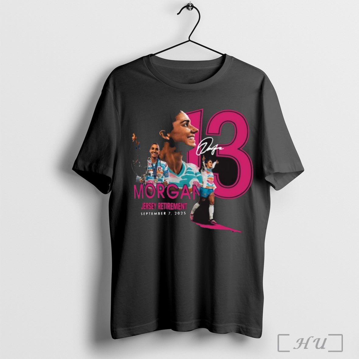 Officials San Diego Wave Fc Alex Morgan Jersey Retirement September 7 2025 Signature Graphic