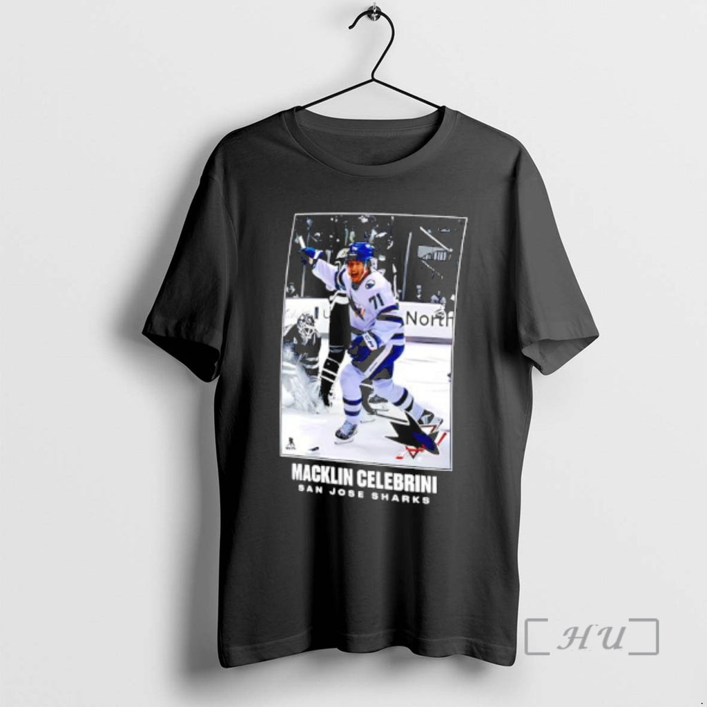 Officials San Jose Sharks Macklin Celebrini Nhl Moments Legacy T-Shirts, Hoodie, Sweatshirt | AU01DripNestTees.com