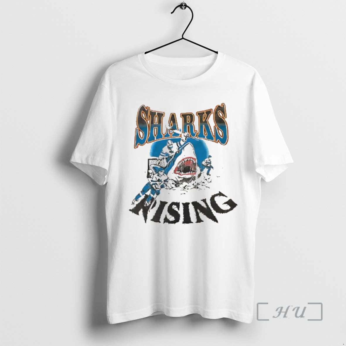 Officials San Jose Sharks Rising T-Shirts, Hoodie, Sweatshirt | AU01DripNestTees.com