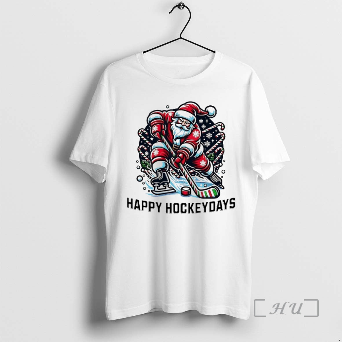Officials Santa Claus Happy Hockeydays T-Shirts, Hoodie, Sweatshirt | AU01DripNestTees.com