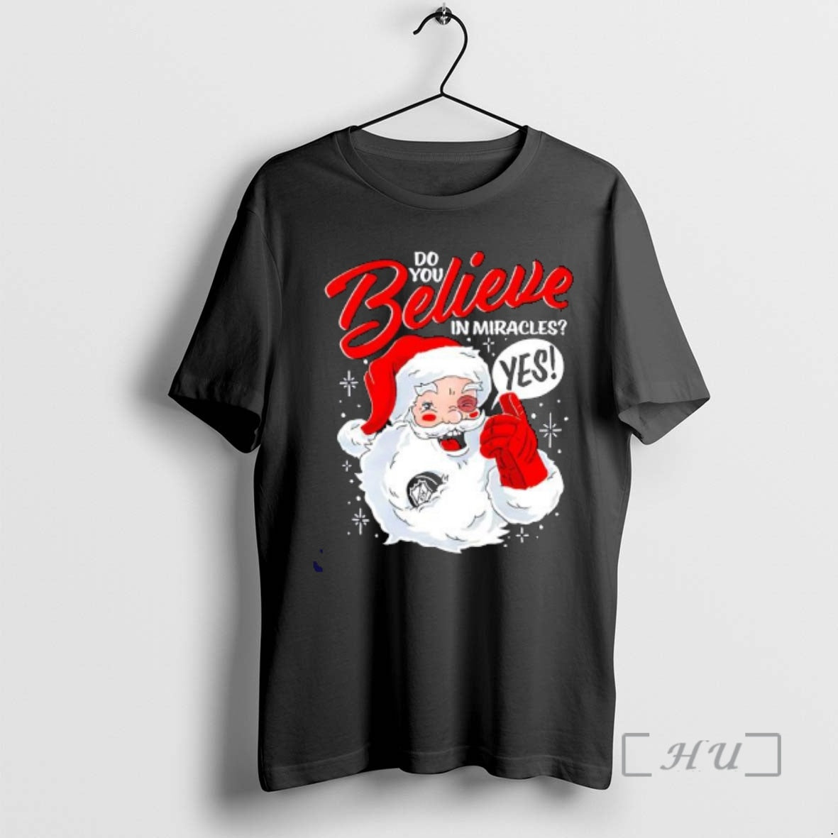 Officials Santa Claus Do You Believe In Miracles Yes T-Shirts, Hoodie, Sweatshirt | AU01DripNestTees.com
