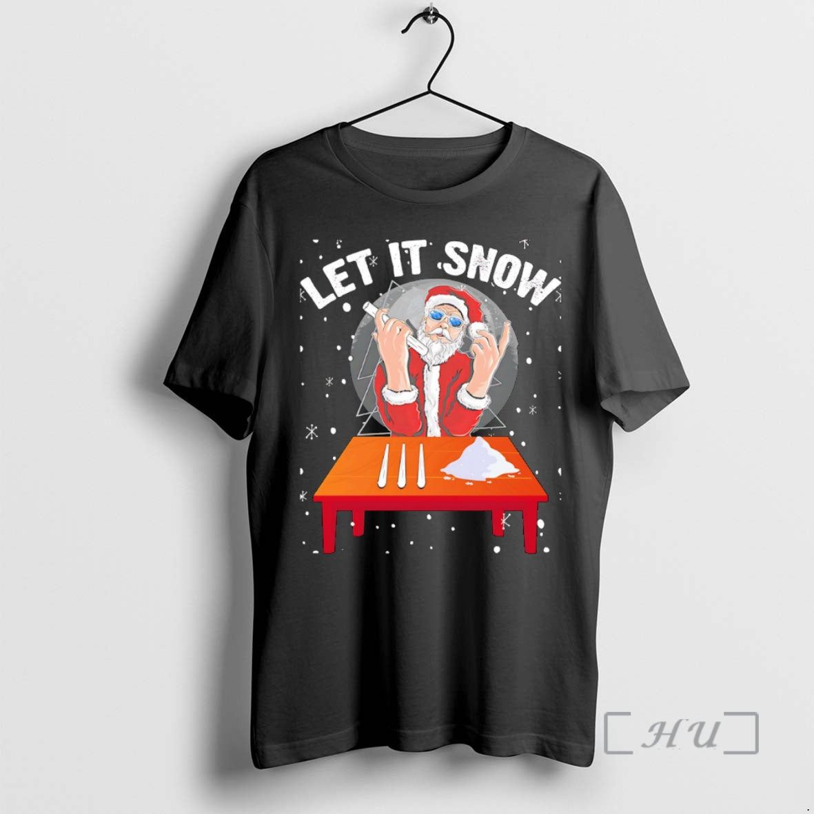 Officials Santa Let It Snow Christmas T-Shirts, Hoodie, Sweatshirt | AU01DripNestTees.com