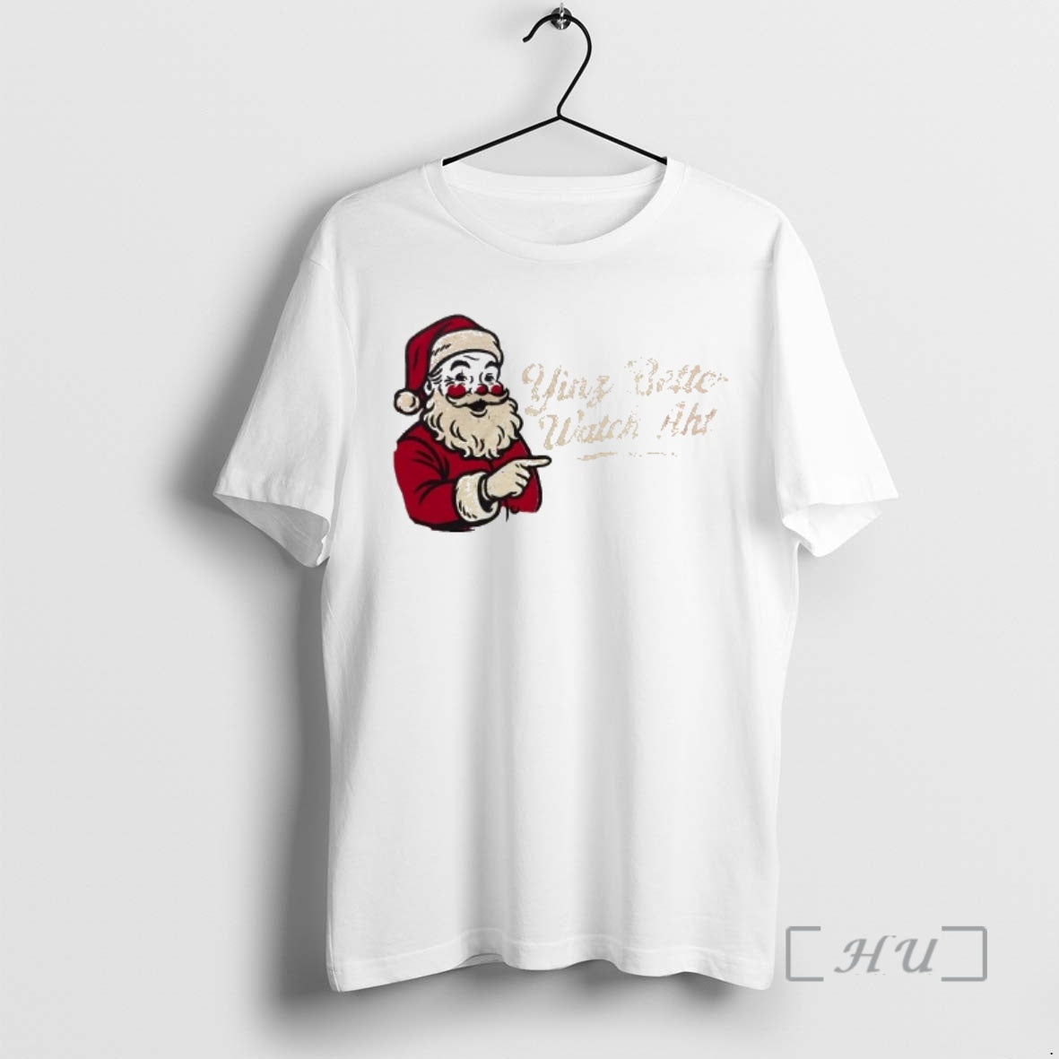 Officials Santa Yinz Better Watch Aht Christmas T-Shirts, Hoodie, Sweatshirt | AU01DripNestTees.com
