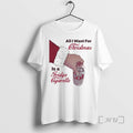 Officials Santas Hand All I Want For Christmas Is A Fridge Cigarette Meme Christmas Premium T-Shirts, Hoodie, Sweatshirt