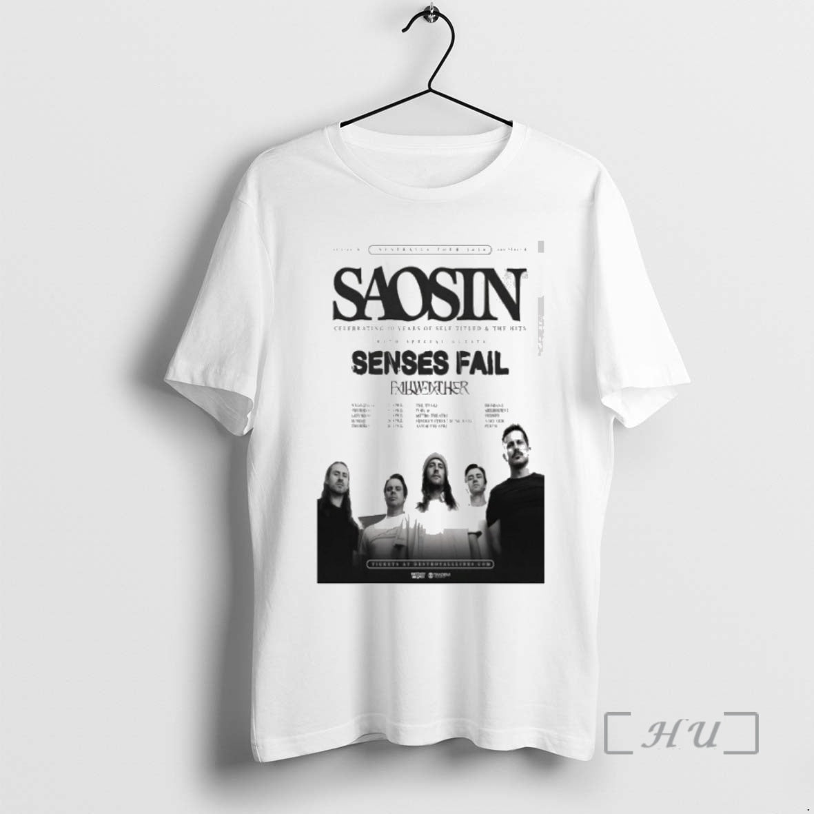 Officials Saosin Senses Fail 20 Years Australia Tour 2026 T-Shirts, Hoodie, Sweatshirt | AU01DripNestTees.com