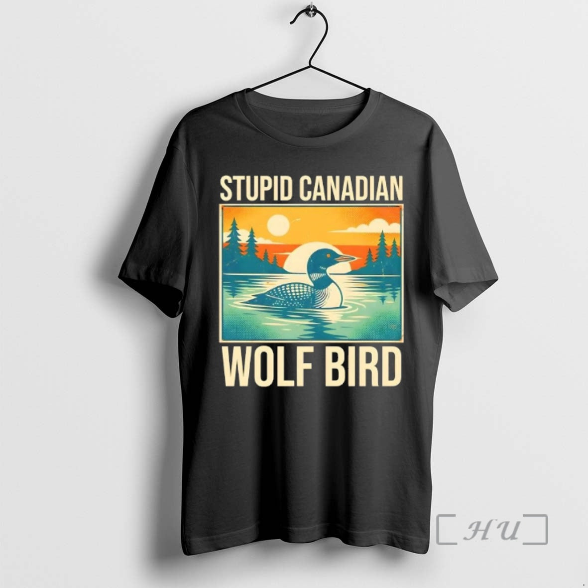 Officials Sarcastic Animal Stupid Canadian Wolf Bird T-Shirts, Hoodie, Sweatshirt | AU01DripNestTees.com