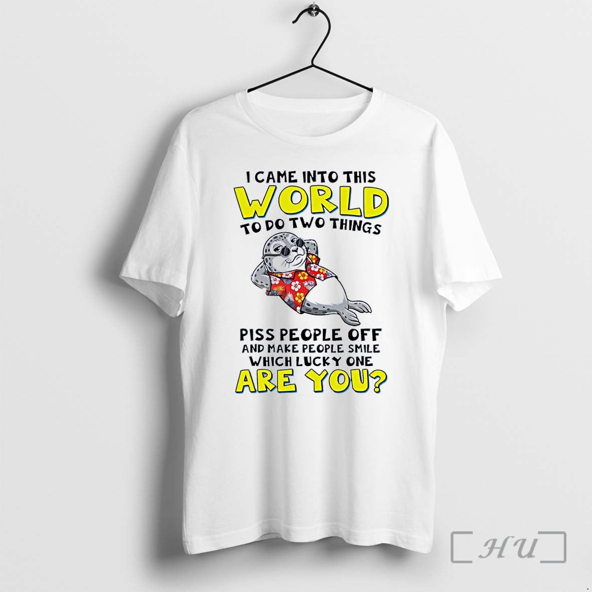 Officials Sarcastic Seal Piss People Off Make People Smile Humorous White Premium T Shirts Sweater