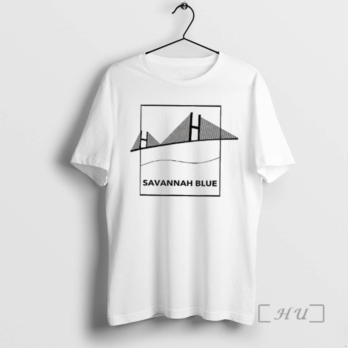 Officials Savannah Blue Design Cable Stayed Bridge Woman T-Shirts, Hoodie, Sweatshirt | AU01DripNestTees.com