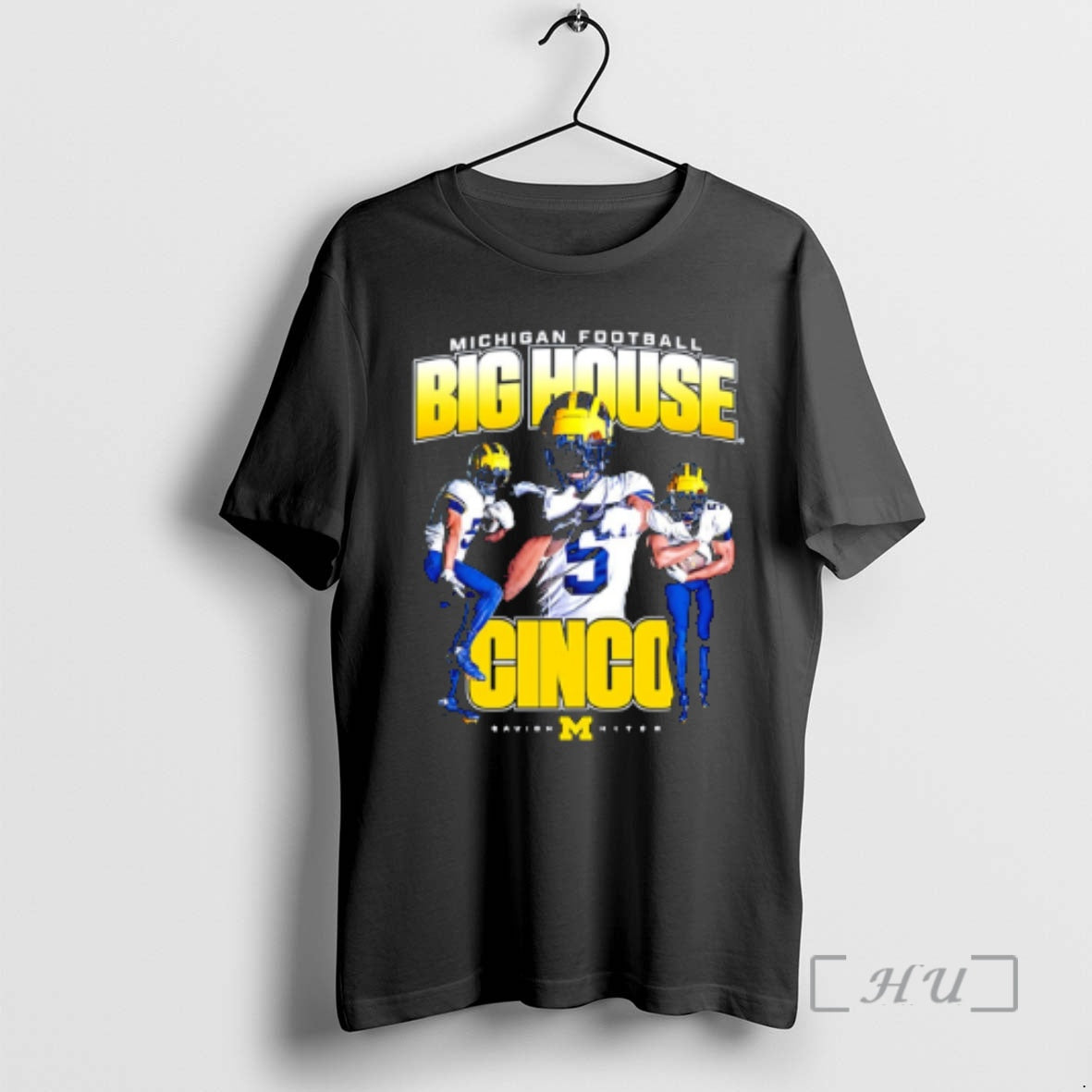 Officials Savion Hiter Big House Cinco Michigan Wolverines T-Shirts, Hoodie, Sweatshirt | AU01DripNestTees.com
