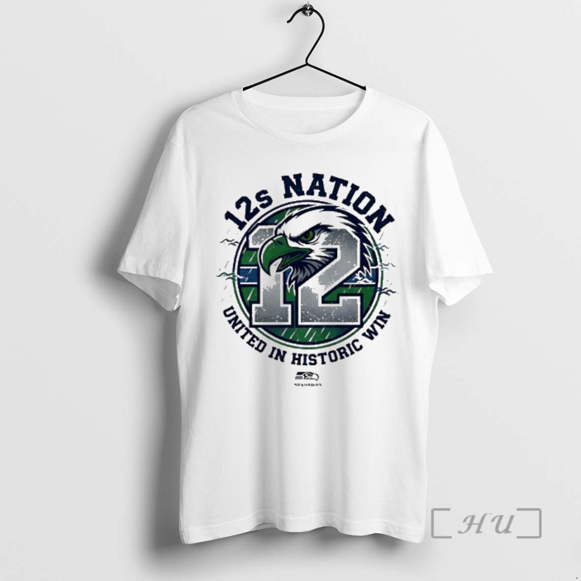 Officials Seahawks 12s Nation United In Historic Win T-Shirts, Hoodie, Sweatshirt | AU01DripNestTees.com