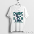 Officials Seattle Baseball 2025 Division Champions Best In The West T Shirt T Shirt