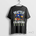 Officials Seattle Football Nfc West Division Champs 2025 T-Shirts, Hoodie, Sweatshirt | AU01DripNestTees.com