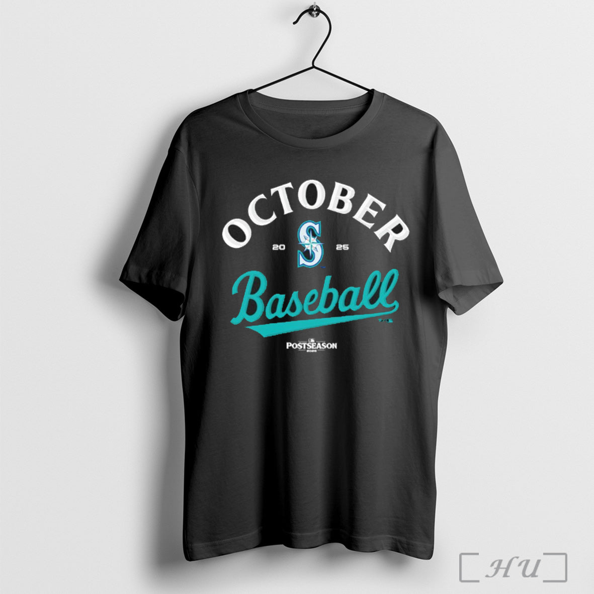 Officials Seattle Mariners 2025 October Ready Postseason T Shirt