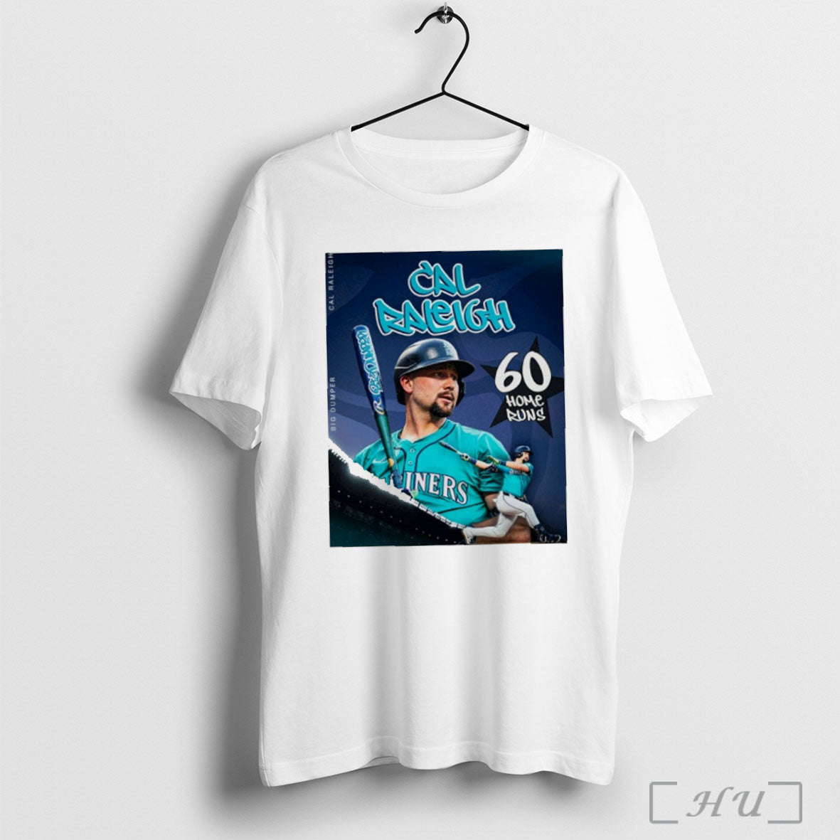 Officials Seattle Mariners Big Dumper Mlb 60 Home Runs T Shirt
