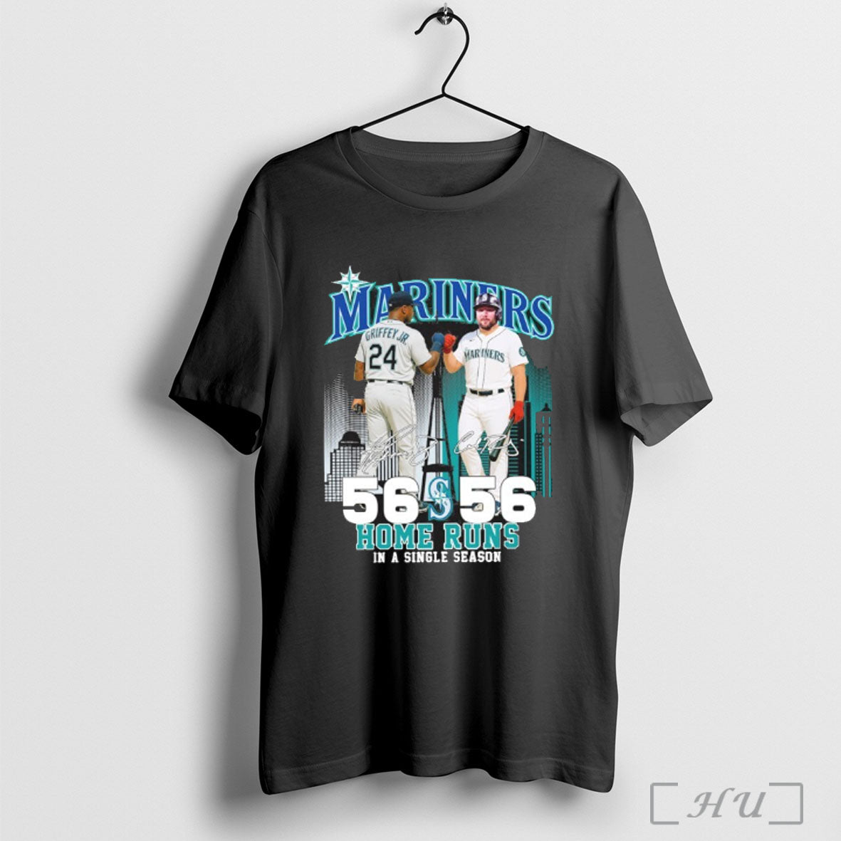 Officials Seattle Mariners Ken Griffey Jr And Cal Raleigh 56 Home Runs In A Single