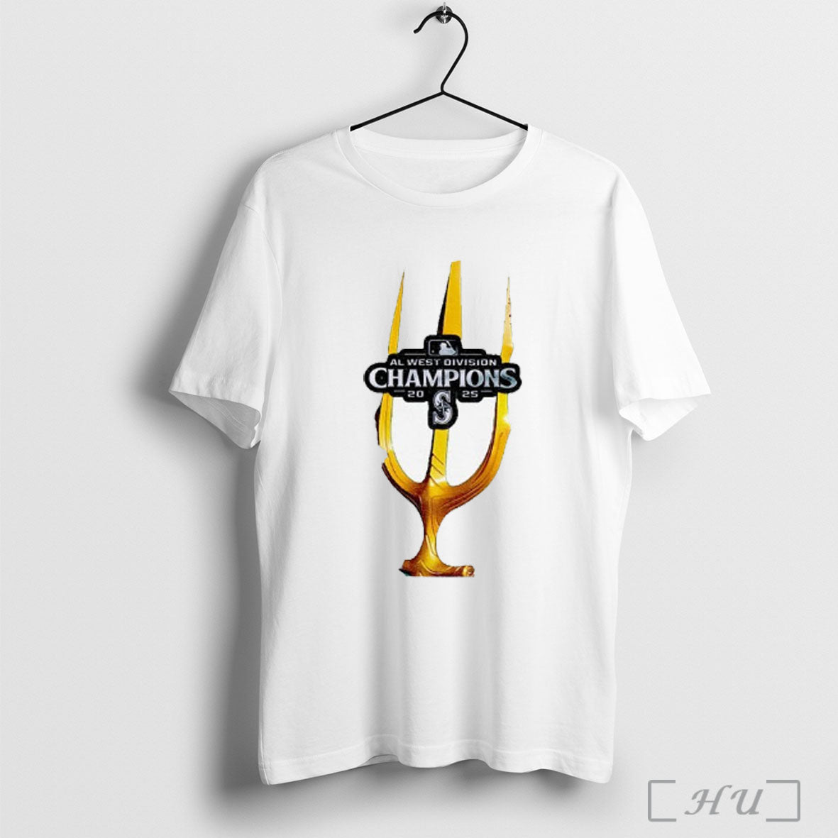Officials Seattle Mariners Mlb Baseball Division Champs American League West Postseason 2025 Trident Logo