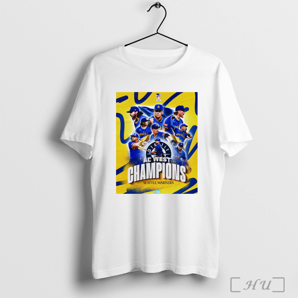 Officials Seattle Mariners Mlb Baseball Legend Al West Champions 2025 T Shirt