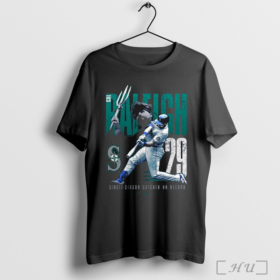 Officials Seattle Mariners Mlb Cal Raleigh Single Season Catcher Home Run Record 2025