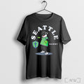 Officials Seattle Sounders Fc Mascot T Shirt Black T Shirt
